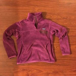 Magenta Patagonia re-tool pullover